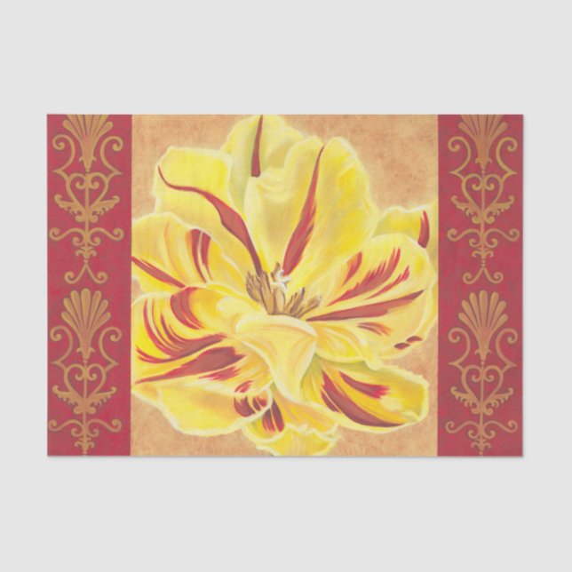 Tulip Power II Seidenpapier (Vorderseite)