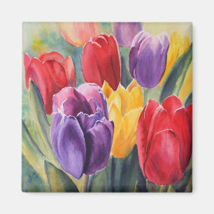 Tulip Regenbogen Magnet
