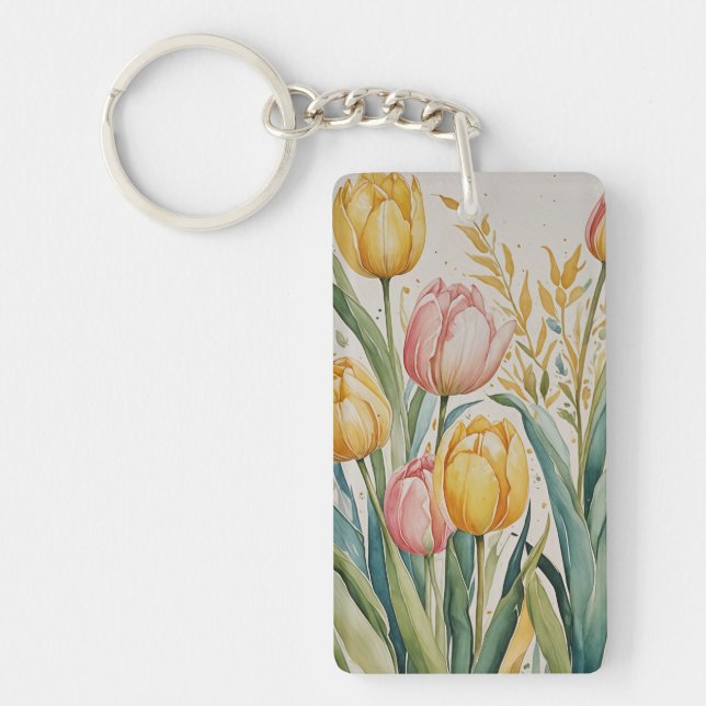 Tulip Reverie Schlüsselanhänger (Vorderseite)