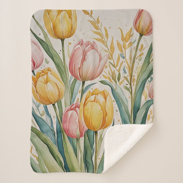 Tulip Reverie Sherpadecke (Vorderseite)