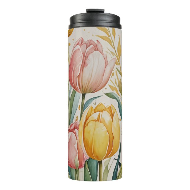 Tulip Reverie Thermosbecher (Vorderseite)