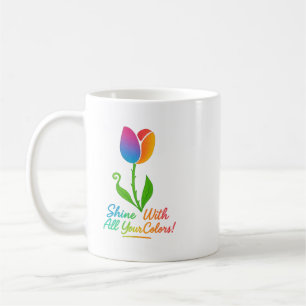 Tulip - Shine mit all Ihren Farben! Klassische, we Kaffeetasse