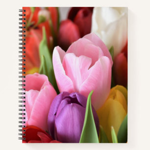 Tulip Spiral Notebook Notizbuch