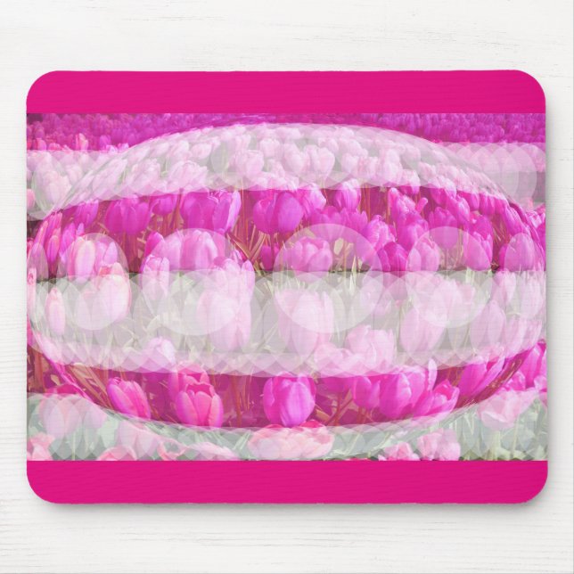 Tulip Spirits floral Mousepad (Vorne)