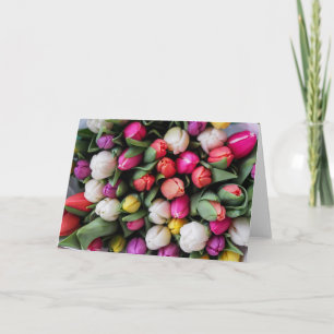 Tulip Spring Greeting Karte