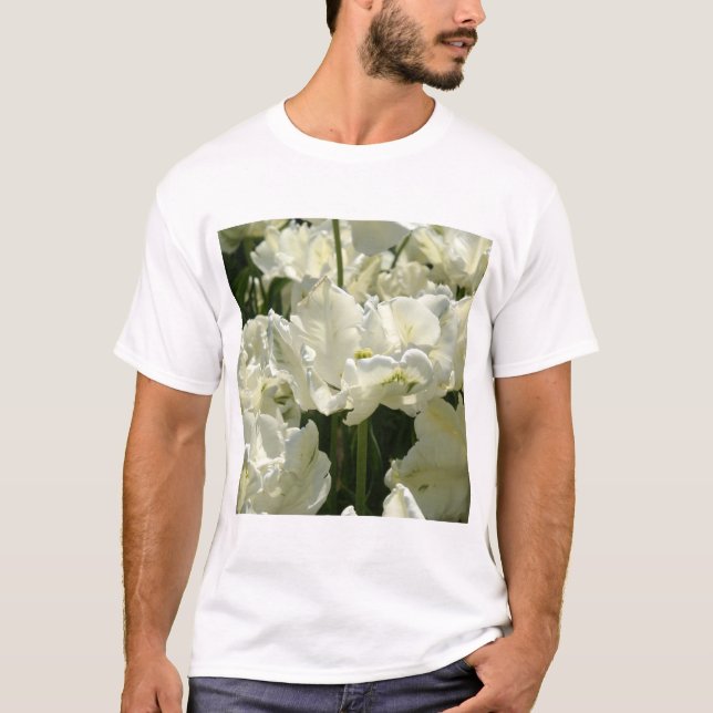 Tulip the white T-Shirt (Vorderseite)