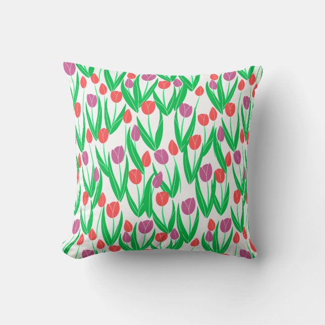 Tulip Time Pillow Kissen (Vorderseite)