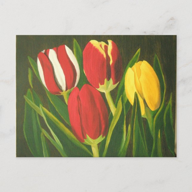 Tulip Time Postkarte (Vorderseite)