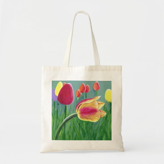 Tulip Tote Bag Tragetasche (Vorne)