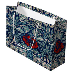 Tulip und Rose, William Morris große Geschenktasch Geschenktüte
