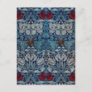 Tulip und Rose, William Morris Postkarte