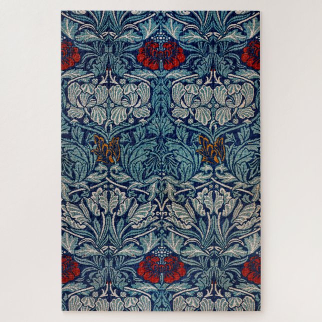 Tulip und Rose, William Morris Puzzle (Vertikal)