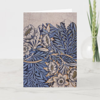 Tulip und Willow von William Morris Karte