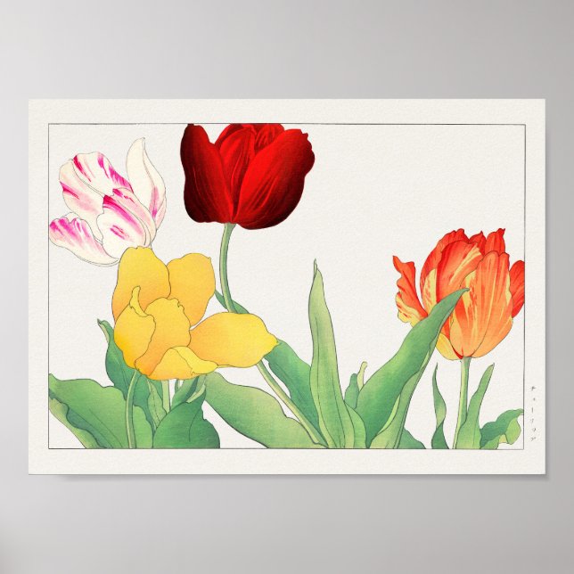 Tulip von Tanigami Konan Poster (Vorne)