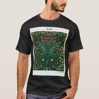 Tulip von William Morris, Abstrakter Vintager mode T-Shirt