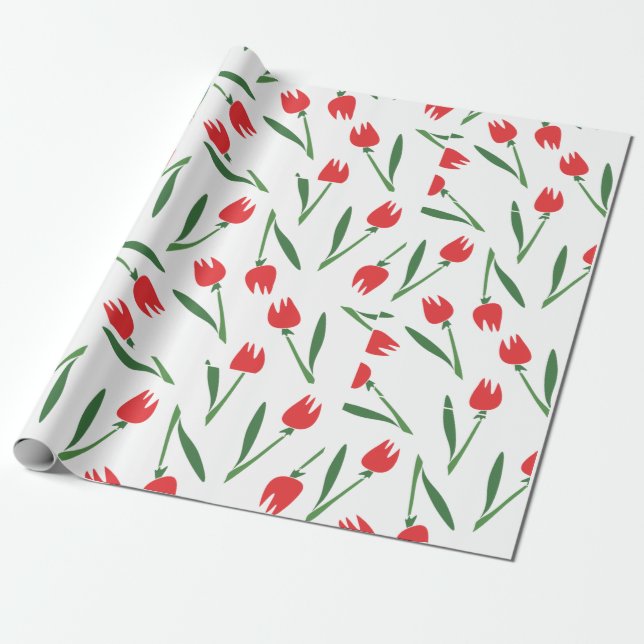 Tulip Wrapping Paper Geschenkpapier (Ungerollt)