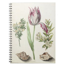 Tulip, zwei Zweige der Myrtle Postcard Notizblock