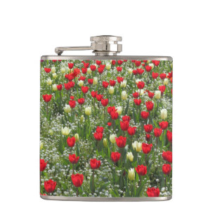 Tulipenbett Flachmann