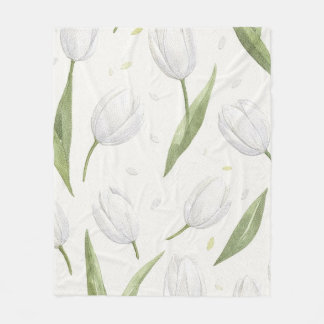 Tulipendecke Fleecedecke