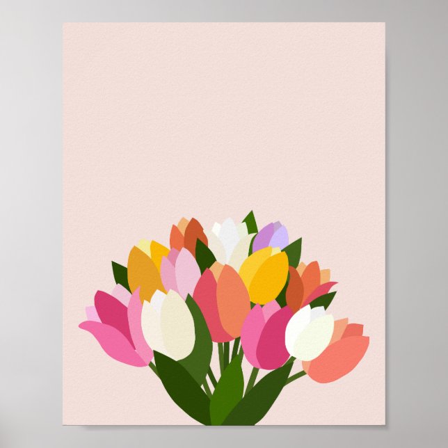 Tulips 05 poster (Vorne)