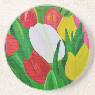 Tulips 2a getränkeuntersetzer