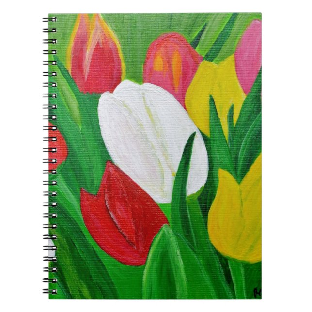 Tulips 2a notizblock (Vorderseite)