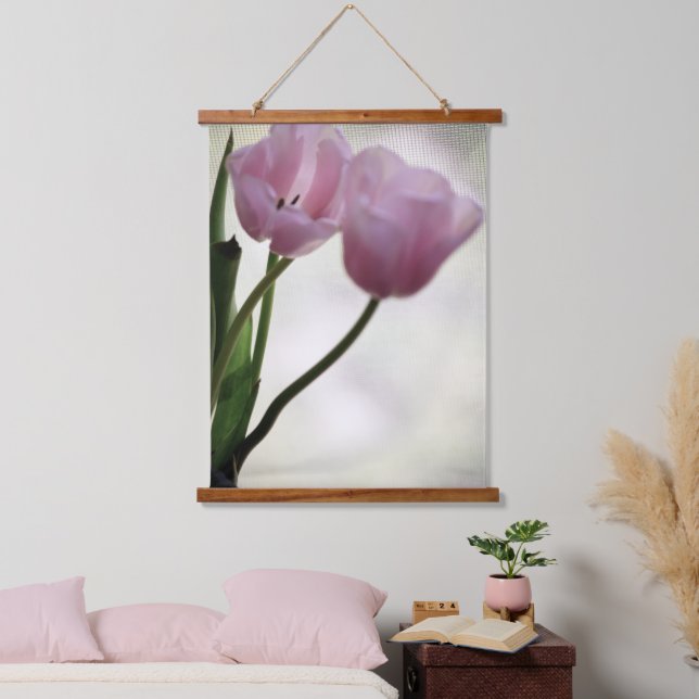 Tulips 3265 wandteppich mit holzrahmen (Schlafzimmer)