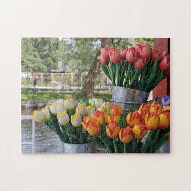 Tulips aus Amsterdam. Puzzle (Horizontal)