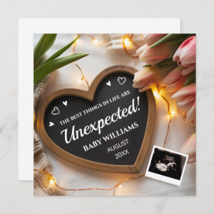 Tulips Baby Announction Social Media Einladung