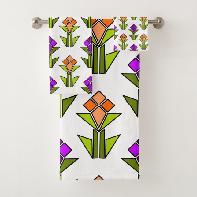 Tulips Badhandtuch Set (Insitu)