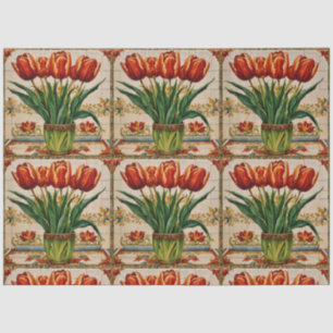 Tulips Beautiful Trendy Collection Seidenpapier