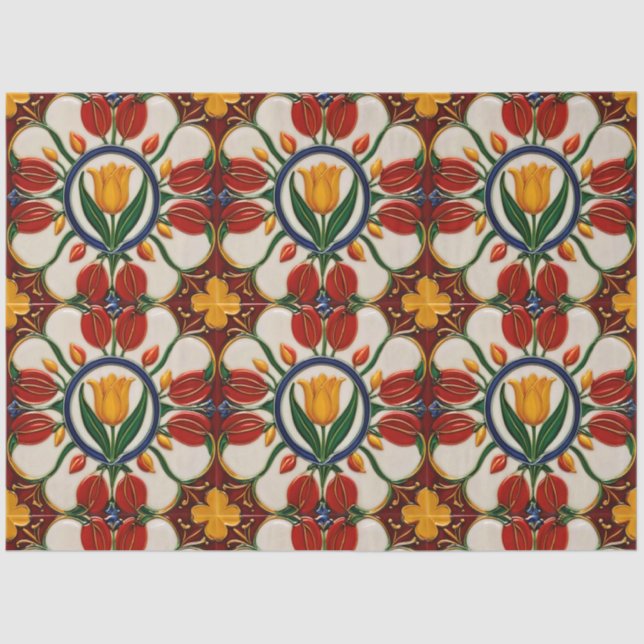 Tulips Beauty Modern Collection Seidenpapier (Vorderseite)