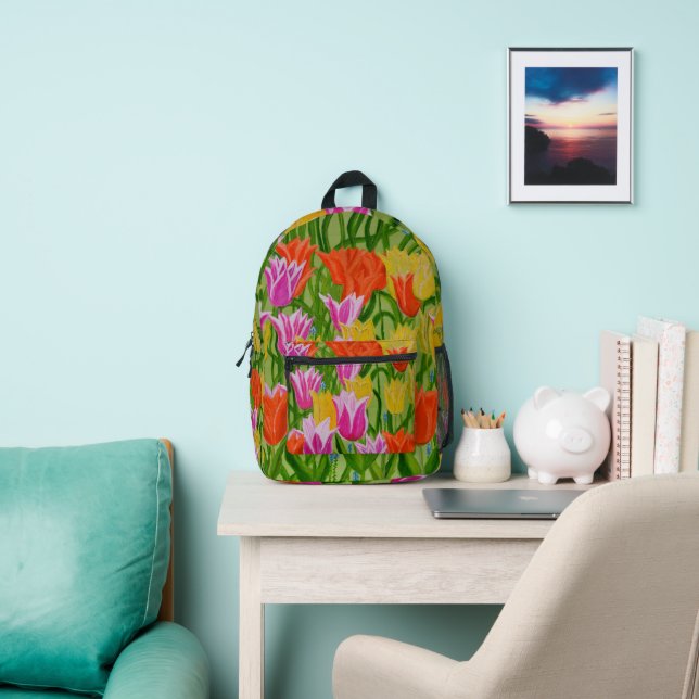 Tulips Bedruckter Rucksack (InSitu)