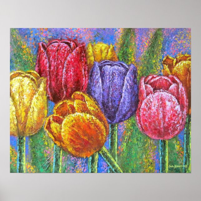 Tulips Blume Poster (Vorne)