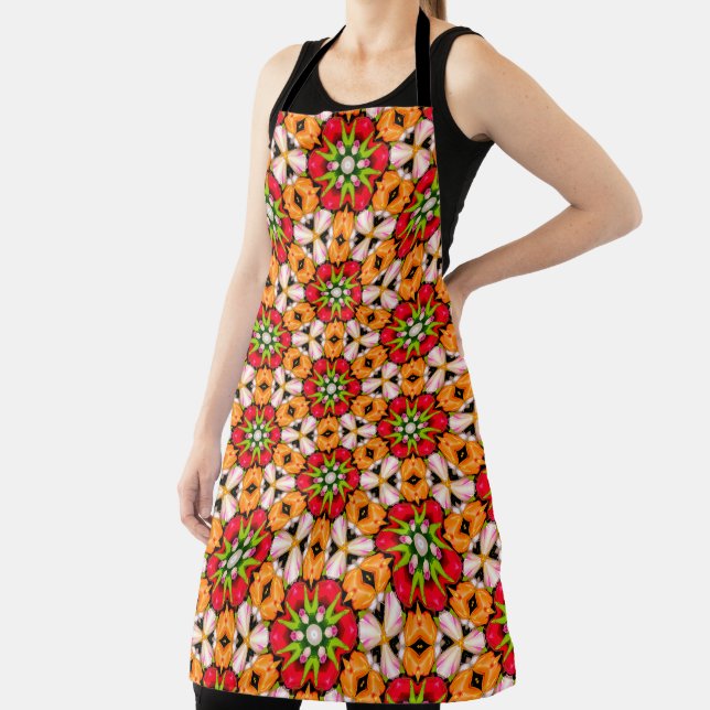 Tulips Bouquet Pattern Schürze (InSitu)