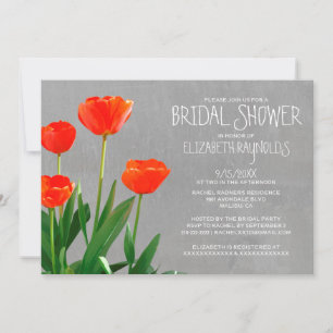 Tulips Bridal Dusche Einladungen