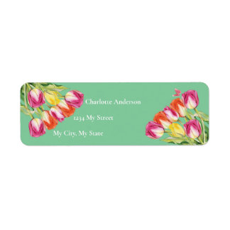 Tulips & Butterfly Grünes Brautparty