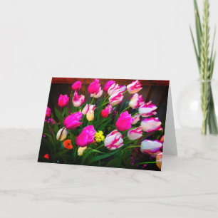 Tulips Christmas Dream and Affaire #1 Card Karte