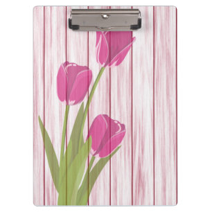 Tulips Clipboard Klemmbrett