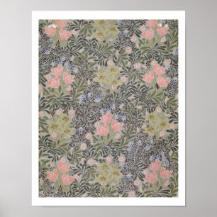 Tulips, Daisien und Honeysuckle Poster