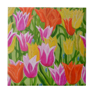 Tulips Fliese
