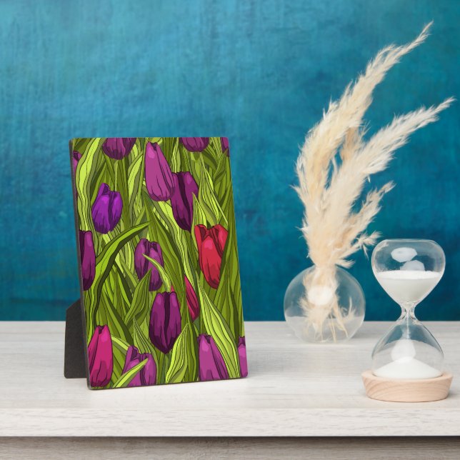 Tulips Fotoplatte (Seite)