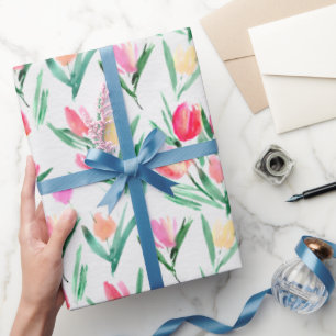 Tulips für Tulip Lovers Wrapping Paper Geschenkpapier