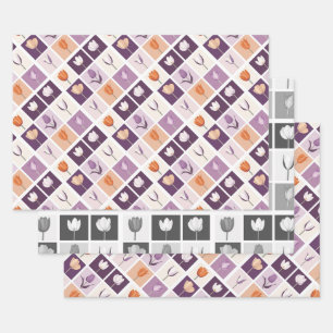 Tulips Geschenkpapier Set
