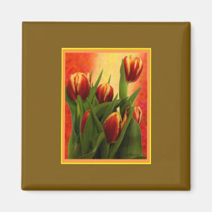 Tulips Gibney The MUSEUM Zazzle Geschenke Magnet