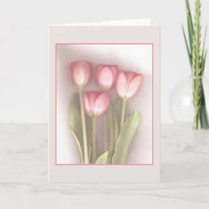 Tulips Grußkarte Karte