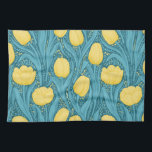 Tulips in blau und gelb geschirrtuch<br><div class="desc">Tulissen in blau und gelb,  nahtlos</div>