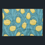 Tulips in blau und gelb geschirrtuch<br><div class="desc">Tulissen in blau und gelb,  nahtlos</div>