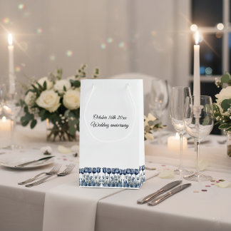 Tulips in Delft Blue Kleine Geschenktüte