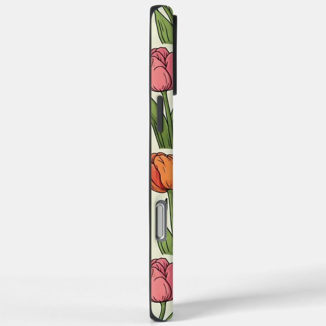 Tulips iPhone Case (Rückseite / Rechts)